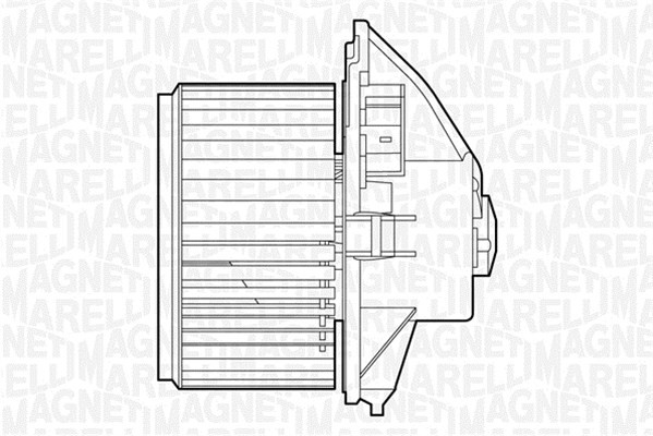 Kupéfläkt 12V Magneti marelli 069412511010 MAGNETI MARELLI