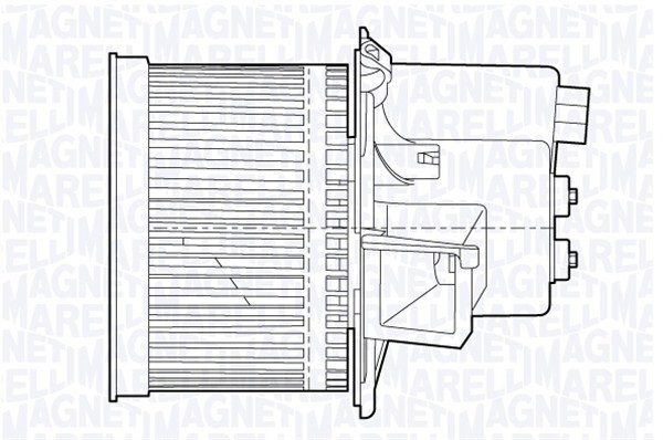 Kupéfläkt Magneti marelli 069412652010 MAGNETI MARELLI