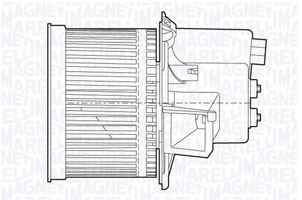 Kupéfläkt Magneti marelli 069412655010 MAGNETI MARELLI