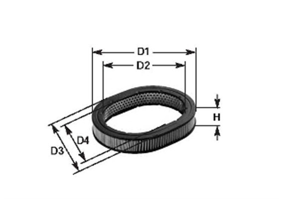 Luftfilter Magneti marelli 152071758422 MAGNETI MARELLI