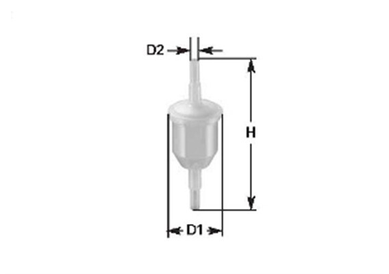 Bränslefilter Magneti marelli 152071760840 MAGNETI MARELLI