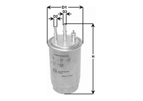 Bränslefilter Magneti marelli 153071760155 MAGNETI MARELLI