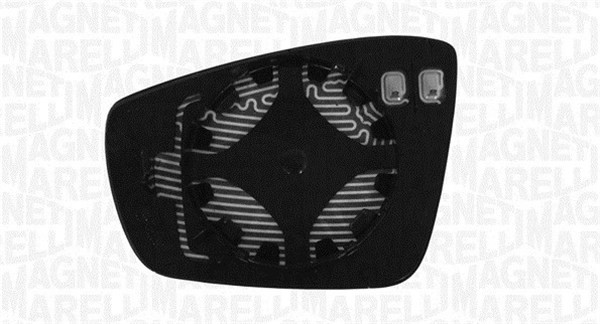 Spegelglas, yttre spegel, Vänster Magneti marelli 182209008700 MAGNETI MARELLI
