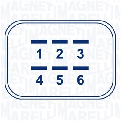 Fönsterhiss, Bak Magneti marelli 350103115900 MAGNETI MARELLI