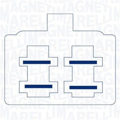 Fönsterhiss, Vänster fram Magneti marelli 350103447000 MAGNETI MARELLI