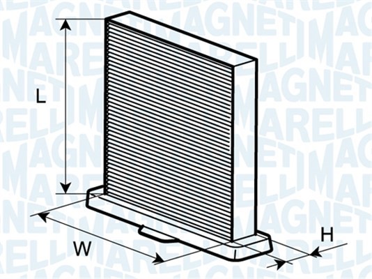 Kupefilter MAGNETI MARELLI
