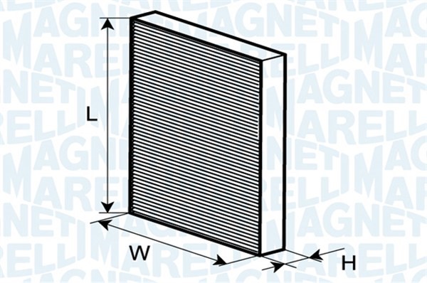 Kupefilter MAGNETI MARELLI