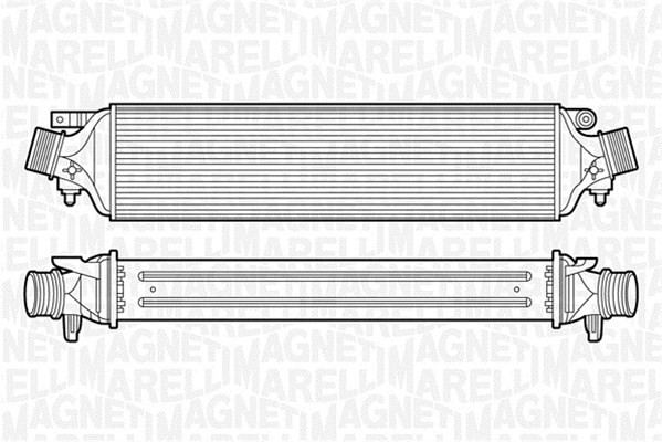 Intercooler Magneti marelli 351319201150 MAGNETI MARELLI Intercooler Magneti marelli 351319201150 MAGNETI MARELLI