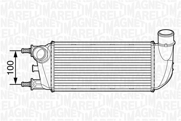 Intercooler Magneti marelli 351319201490 MAGNETI MARELLI Intercooler Magneti marelli 351319201490 MAGNETI MARELLI