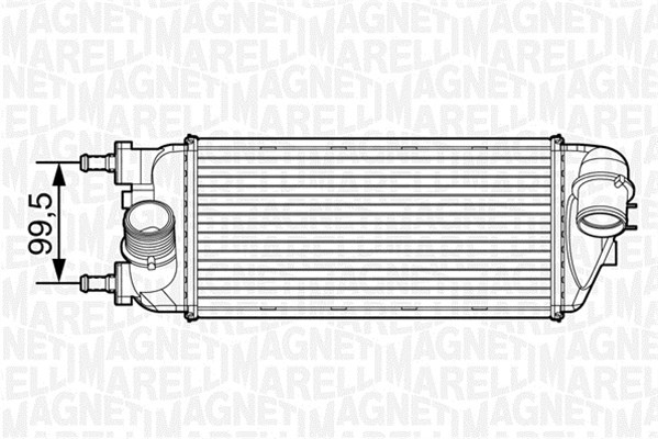 Intercooler Magneti marelli 351319201500 MAGNETI MARELLI Intercooler Magneti marelli 351319201500 MAGNETI MARELLI