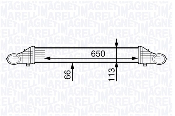 Intercooler Magneti marelli 351319201920 MAGNETI MARELLI