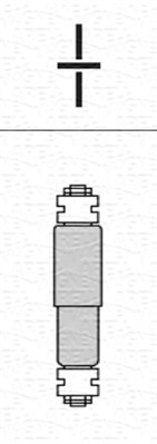 Stötdämpare Oljetryck, Framaxel Magneti marelli 351709080000 MAGNETI MARELLI