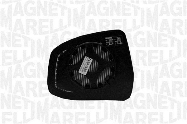 Spegelglas, yttre spegel, Vänster Magneti marelli 351991307570 MAGNETI MARELLI