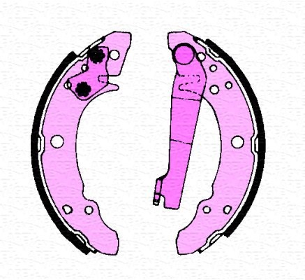 Bromsbackar, sats, Bakaxel Magneti marelli 360219196276 MAGNETI MARELLI Bromsbackar, sats, Bakaxel Magneti marelli 360219196276 MAGNETI MARELLI