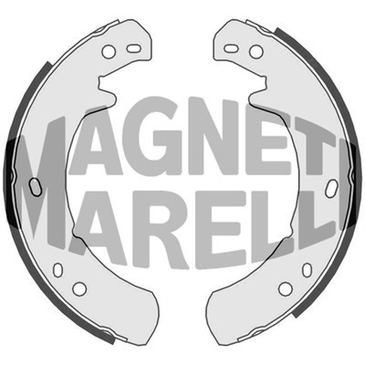Bromsbackar, sats, Bakaxel Magneti marelli 360219198382 MAGNETI MARELLI