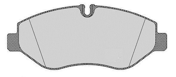 Bromsbeläggsats, Framaxel Magneti marelli 363916060649 MAGNETI MARELLI