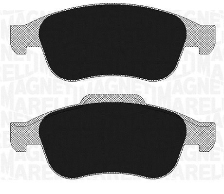 Bromsbeläggsats, Framaxel Magneti marelli 363916060792 MAGNETI MARELLI