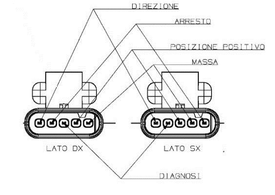 Baklykta, Höger Magneti marelli 712203931120 MAGNETI MARELLI