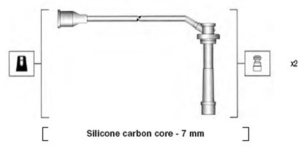 Tändkabel Magneti marelli 941285140849 MAGNETI MARELLI
