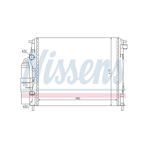 Kylmodul Nissens 63773 NISSENS