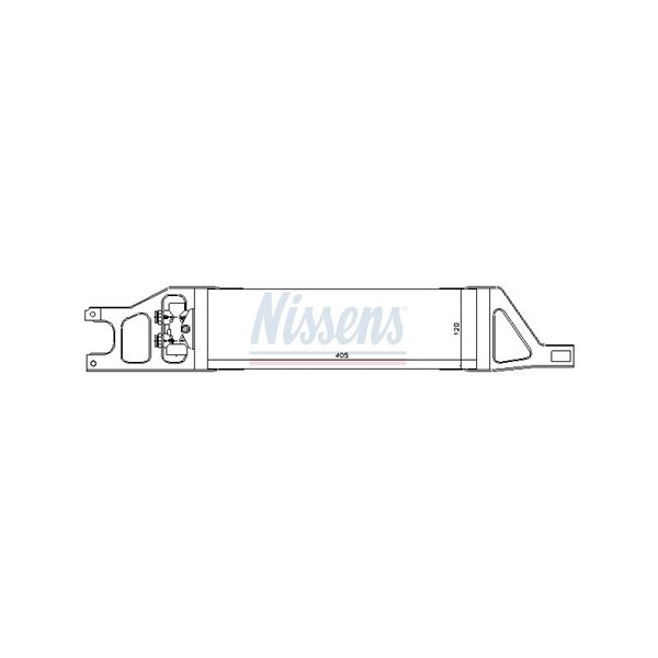 Oljekylare, automatisk transmission Nissens 90619 NISSENS