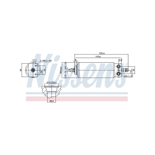 Torkfilter Nissens 95039 NISSENS Torkfilter Nissens 95039 NISSENS
