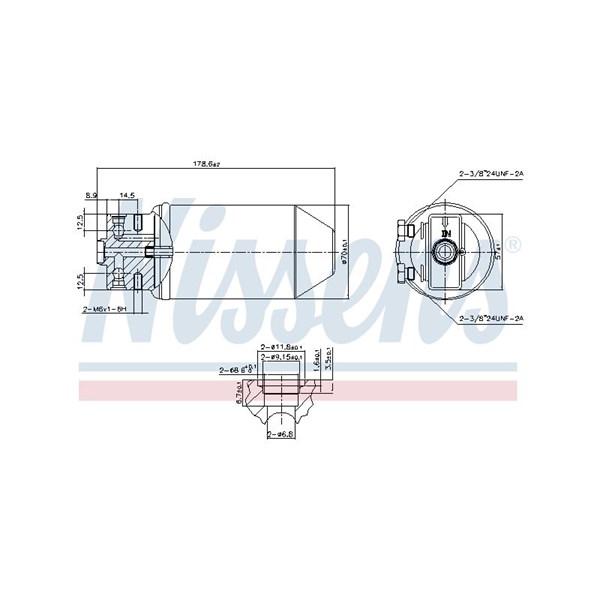 Torkfilter Nissens 95048 NISSENS Torkfilter Nissens 95048 NISSENS
