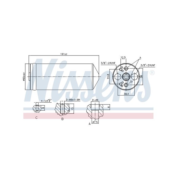 Torkfilter Nissens 95056 NISSENS