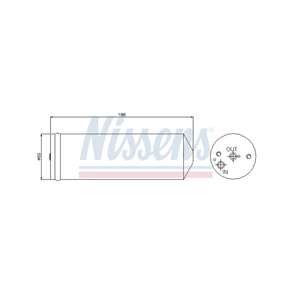 Torkfilter Nissens 95065 NISSENS
