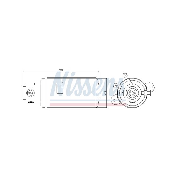 Torkfilter Nissens 95076 NISSENS