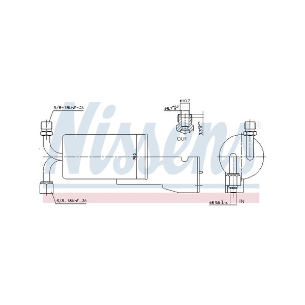 Torkfilter Nissens 95120 NISSENS