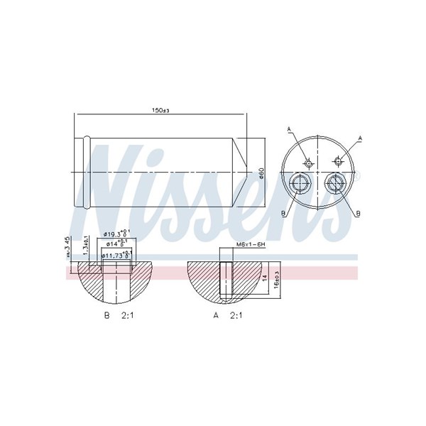 Torkfilter Nissens 95139 NISSENS