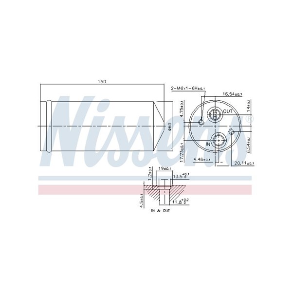 Torkfilter Nissens 95142 NISSENS
