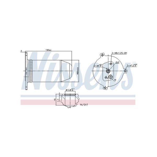 Torkfilter Nissens 95174 NISSENS Torkfilter Nissens 95174 NISSENS