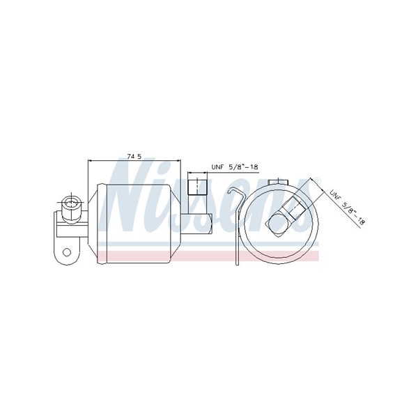 Torkfilter Nissens 95204 NISSENS