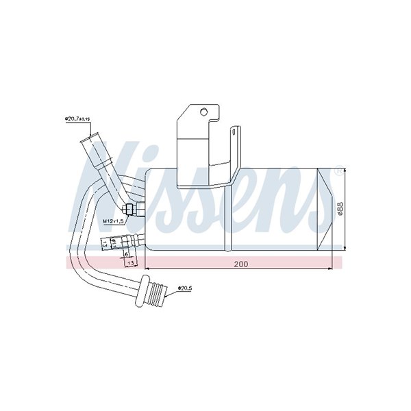 Torkfilter Nissens 95317 NISSENS