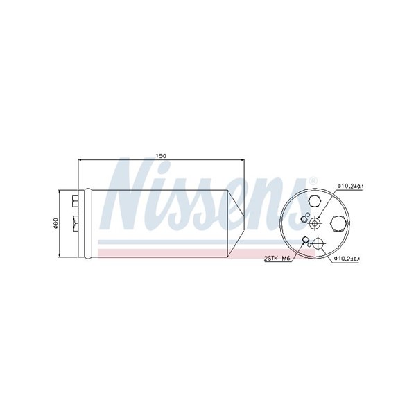 Torkfilter Nissens 95325 NISSENS