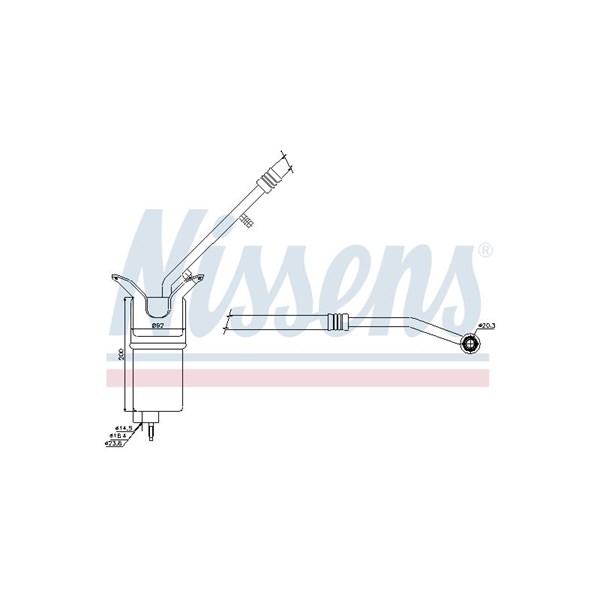 Torkfilter Nissens 95330 NISSENS