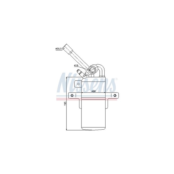 Torkfilter Nissens 95331 NISSENS