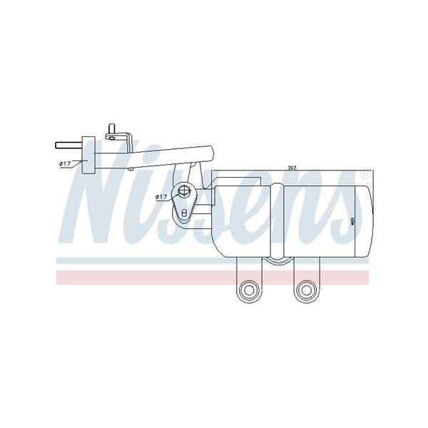 Torkfilter Nissens 95332 NISSENS