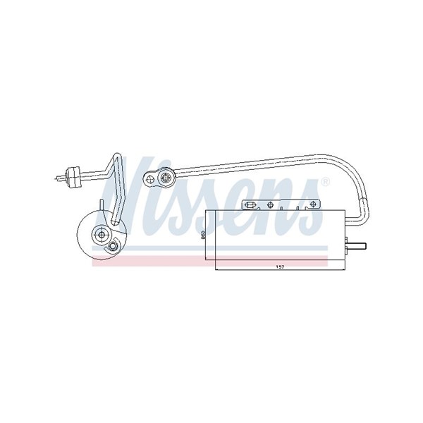 Torkfilter Nissens 95339 NISSENS
