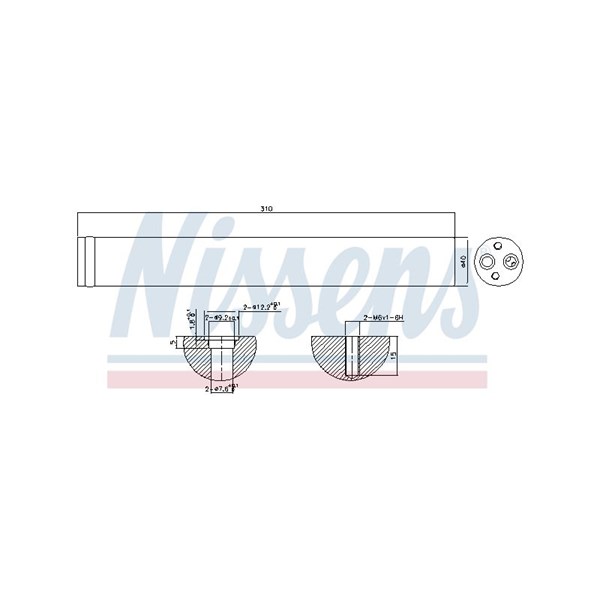 Torkfilter Nissens 95342 NISSENS