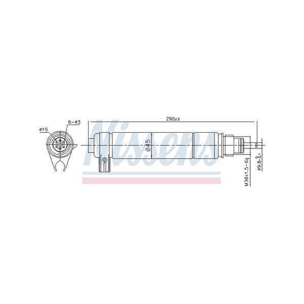 Torkfilter Nissens 95346 NISSENS