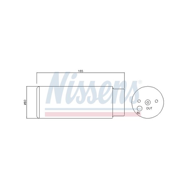 Torkfilter Nissens 95380 NISSENS