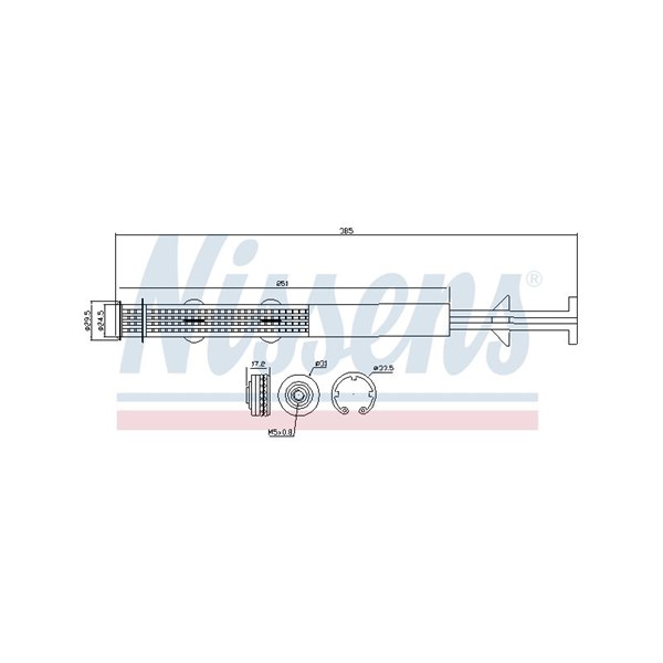Torkfilter Nissens 95403 NISSENS