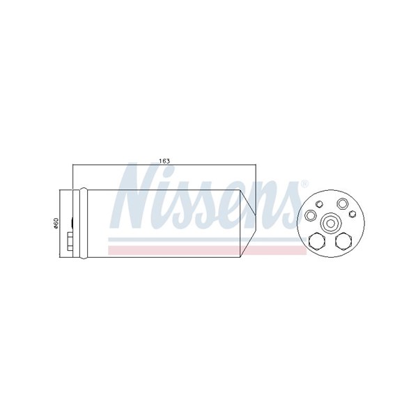Torkfilter Nissens 95430 NISSENS