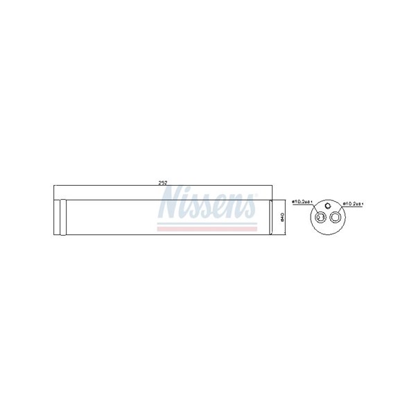 Torkfilter Nissens 95438 NISSENS