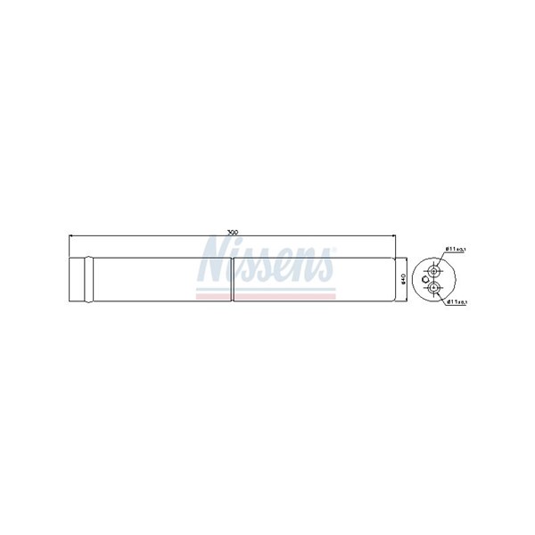 Torkfilter, Fram Nissens 95442 NISSENS