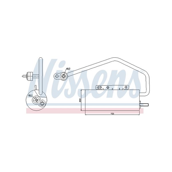 Torkfilter Nissens 95447 NISSENS