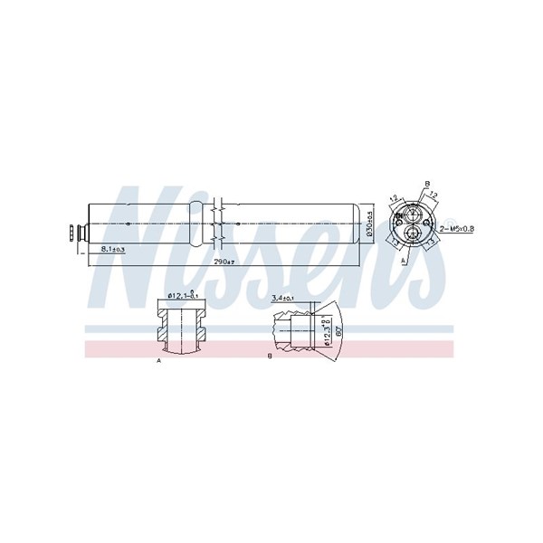 Torkfilter Nissens 95555 NISSENS